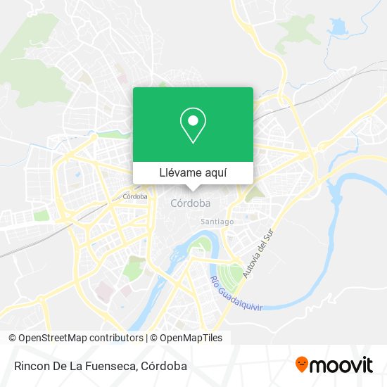 Mapa Rincon De La Fuenseca