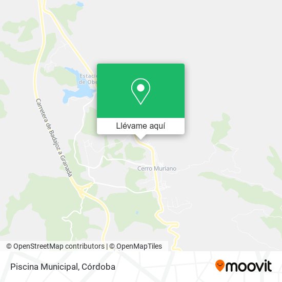 Mapa Piscina Municipal