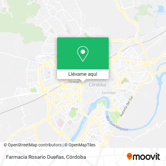 Mapa Farmacia Rosario Dueñas