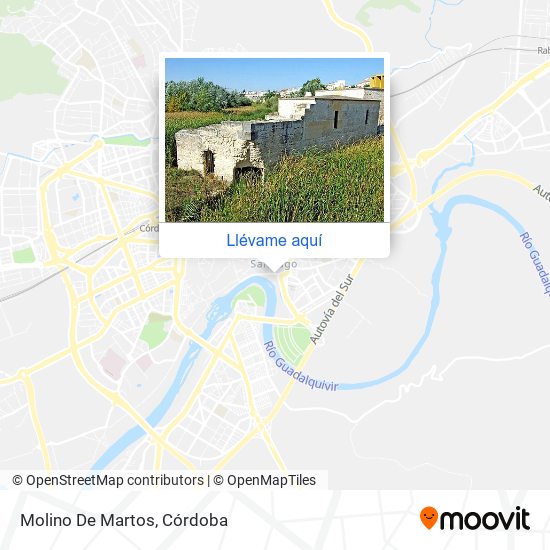 Mapa Molino De Martos