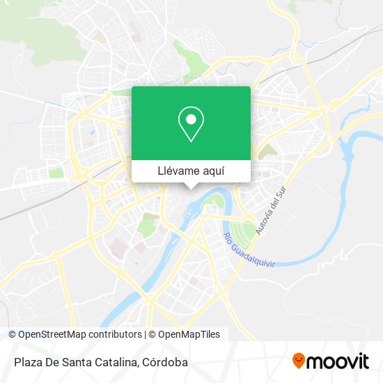 Mapa Plaza De Santa Catalina