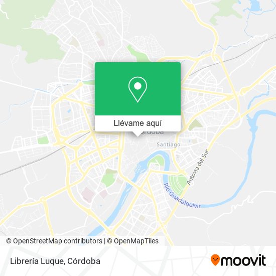 Mapa Librería Luque