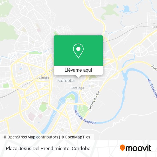 Mapa Plaza Jesús Del Prendimiento