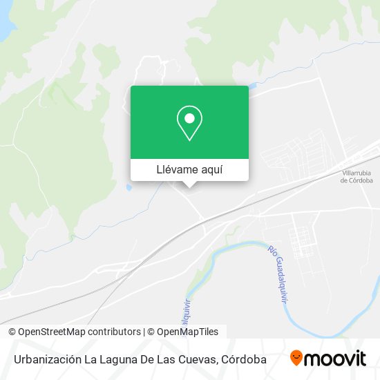 Mapa Urbanización La Laguna De Las Cuevas