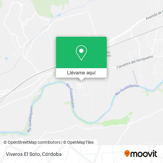 Mapa Viveros El Soto