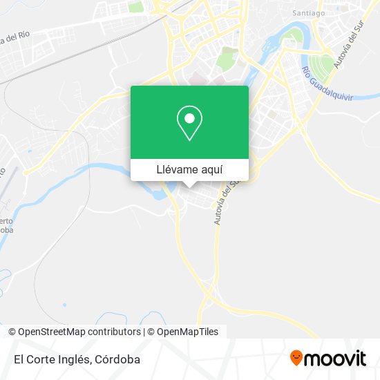 Mapa El Corte Inglés