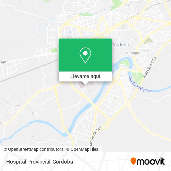 Mapa Hospital Provincial