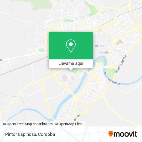 Mapa Pintor Espinosa