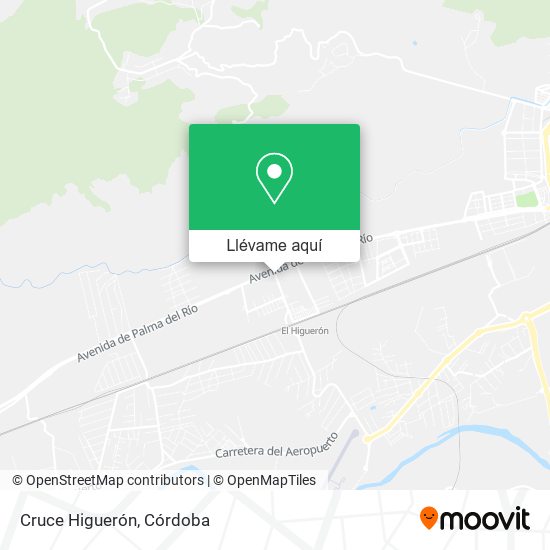 Mapa Cruce Higuerón