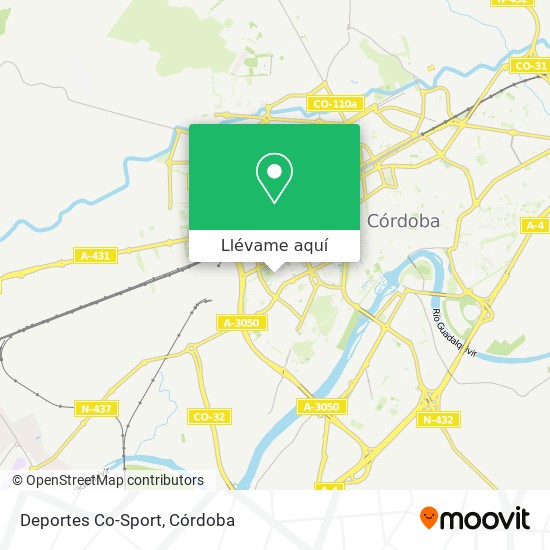 Mapa Deportes Co-Sport