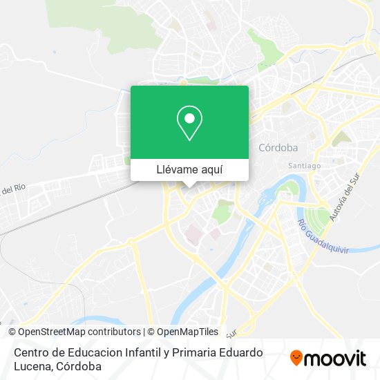 Mapa Centro de Educacion Infantil y Primaria Eduardo Lucena