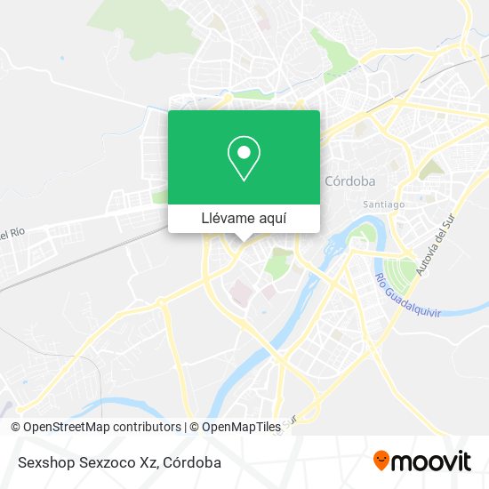 Mapa Sexshop Sexzoco Xz