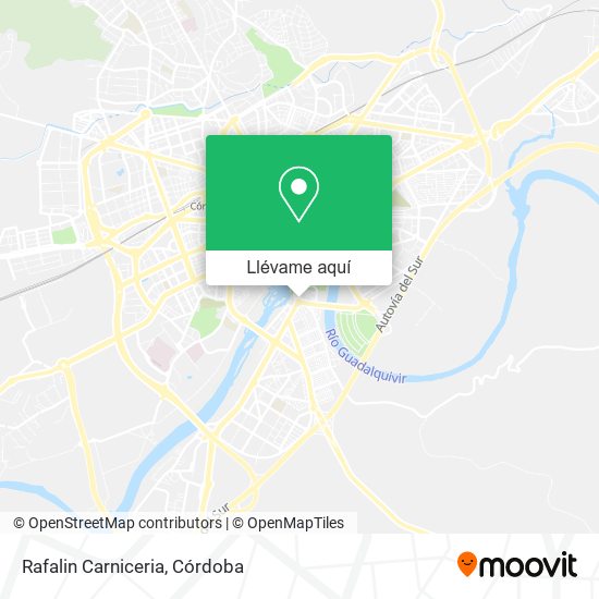 Mapa Rafalin Carniceria