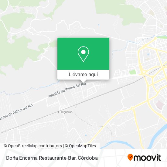 Mapa Doña Encarna Restaurante-Bar
