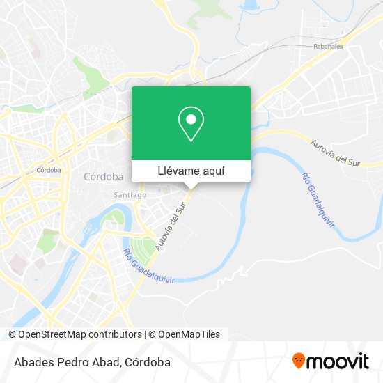 Mapa Abades Pedro Abad