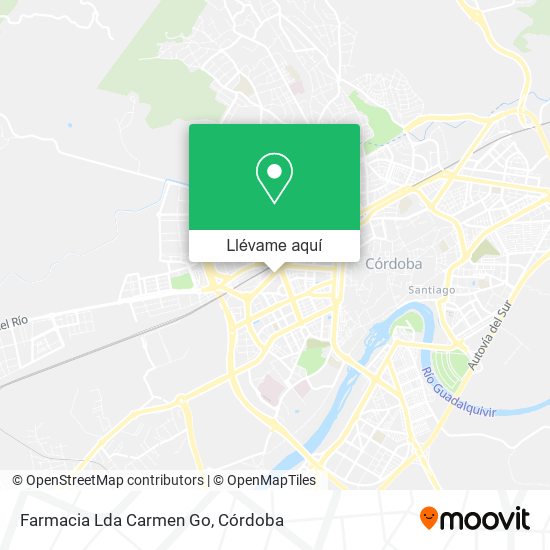 Mapa Farmacia Lda Carmen Go