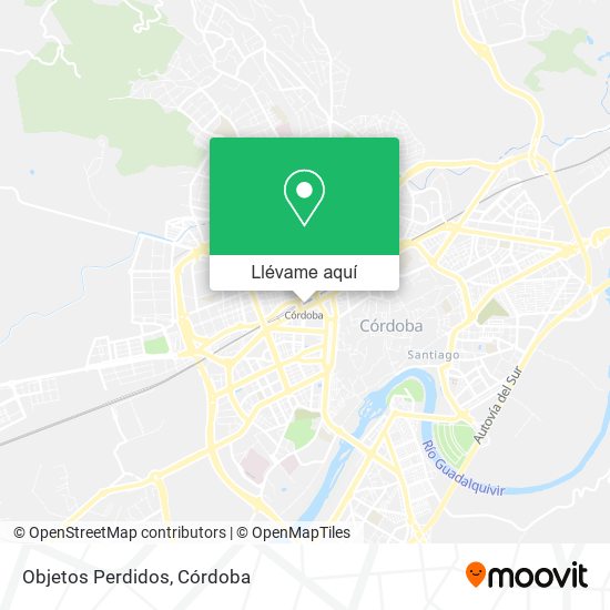 Mapa Objetos Perdidos