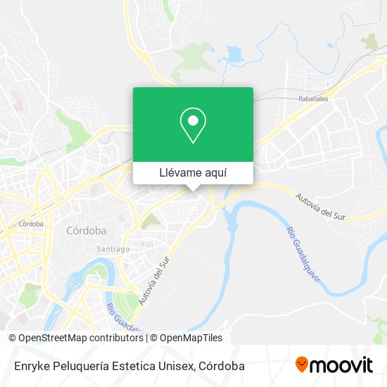 Mapa Enryke Peluquería Estetica Unisex