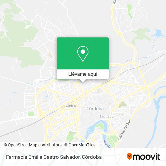 Mapa Farmacia Emilia Castro Salvador
