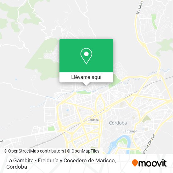 Mapa La Gambita - Freiduría y Cocedero de Marisco