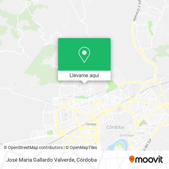 Mapa José Maria Gallardo Valverde