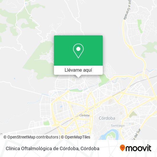 Mapa Clínica Oftalmológica de Córdoba