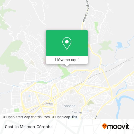 Mapa Castillo Maimon