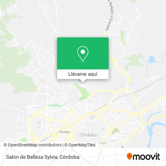 Mapa Salón de Belleza Sylvia