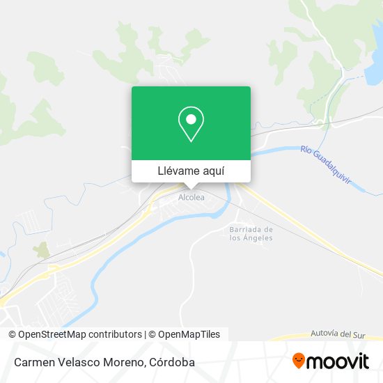 Mapa Carmen Velasco Moreno