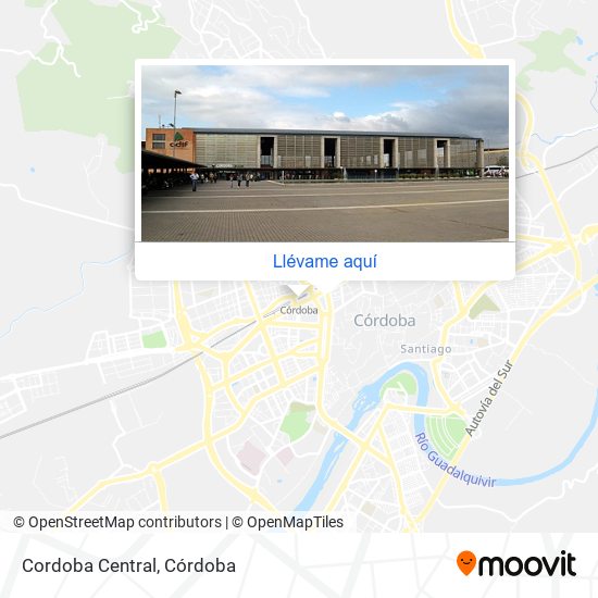 Mapa Cordoba Central