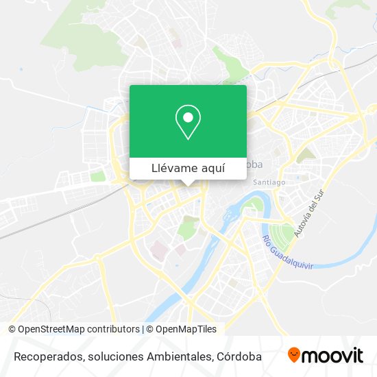 Mapa Recoperados, soluciones Ambientales