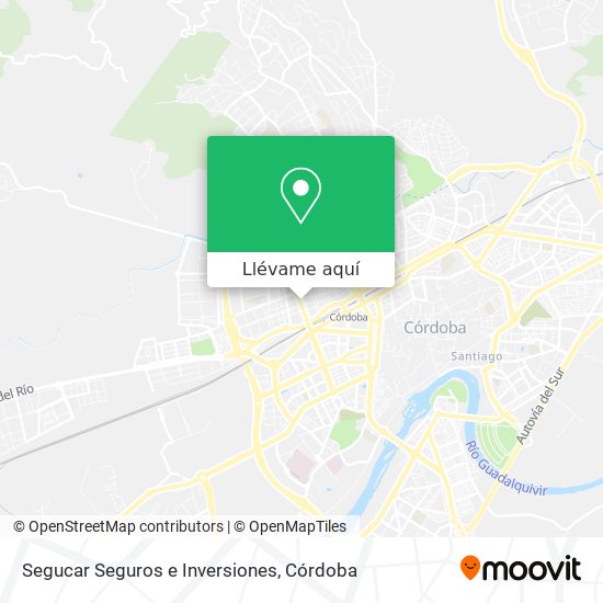 Mapa Segucar Seguros e Inversiones