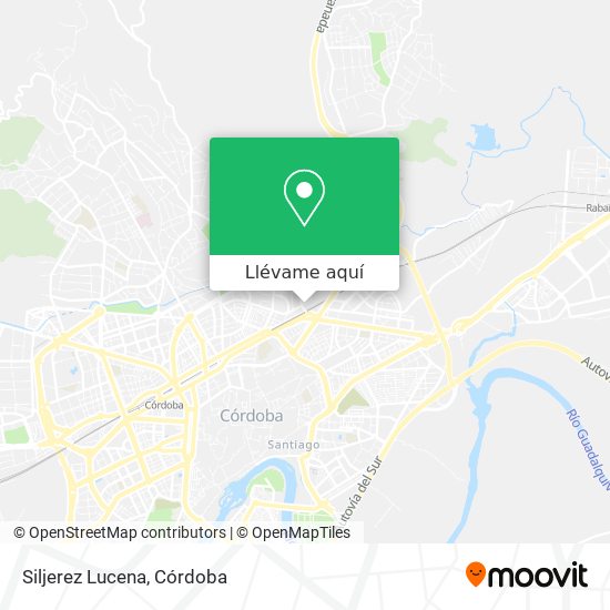 Mapa Siljerez Lucena