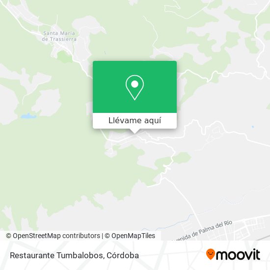 Mapa Restaurante Tumbalobos