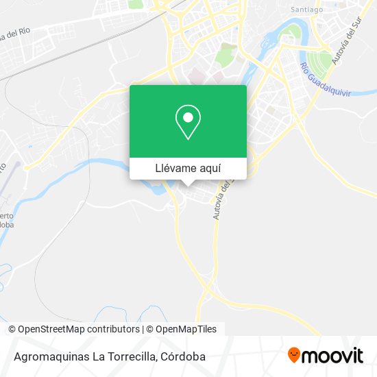 Mapa Agromaquinas La Torrecilla