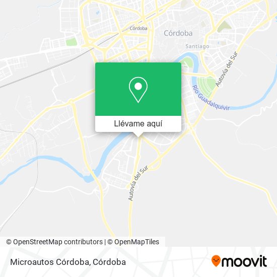 Mapa Microautos Córdoba