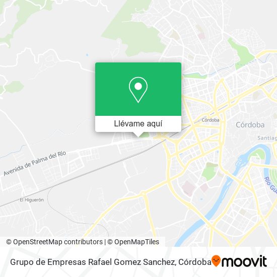 Mapa Grupo de Empresas Rafael Gomez Sanchez