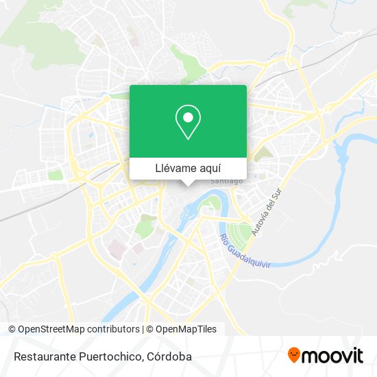 Mapa Restaurante Puertochico