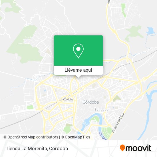 Mapa Tienda La Morenita