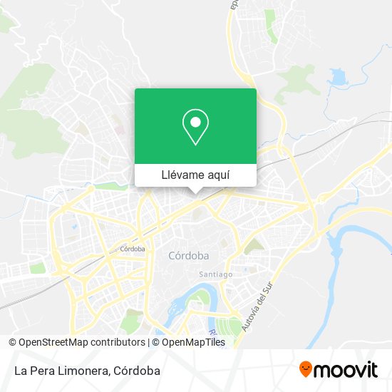 Mapa La Pera Limonera