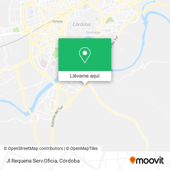 Mapa Jl.Requena Serv.Oficia