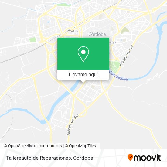 Mapa Tallereauto de Reparaciones