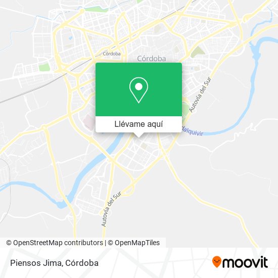Mapa Piensos Jima