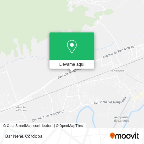 Mapa Bar Nene