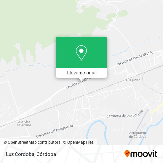 Mapa Luz Cordoba