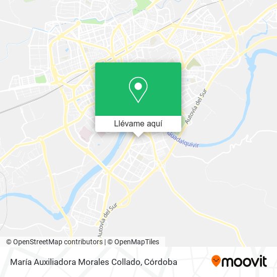 Mapa María Auxiliadora Morales Collado