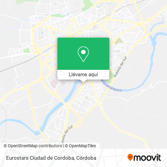 Mapa Eurostars Ciudad de Cordoba