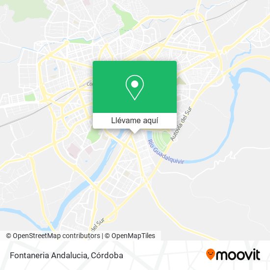 Mapa Fontaneria Andalucia