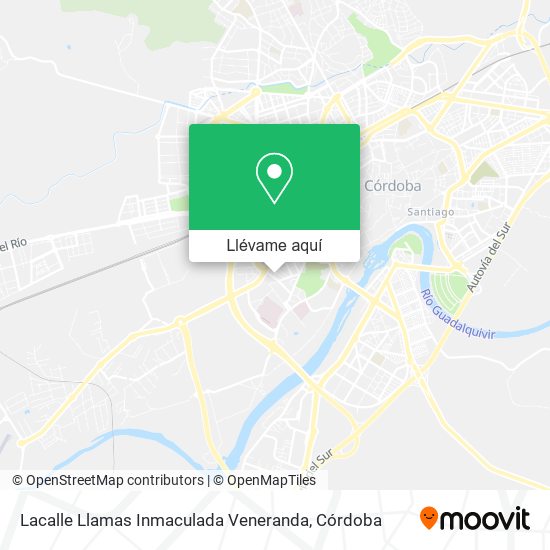 Mapa Lacalle Llamas Inmaculada Veneranda