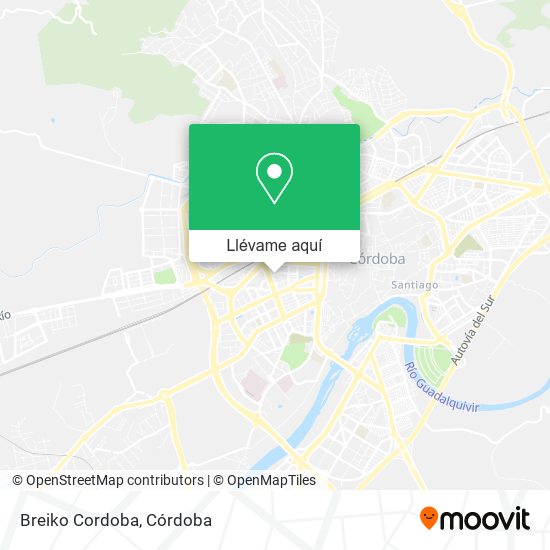 Mapa Breiko Cordoba